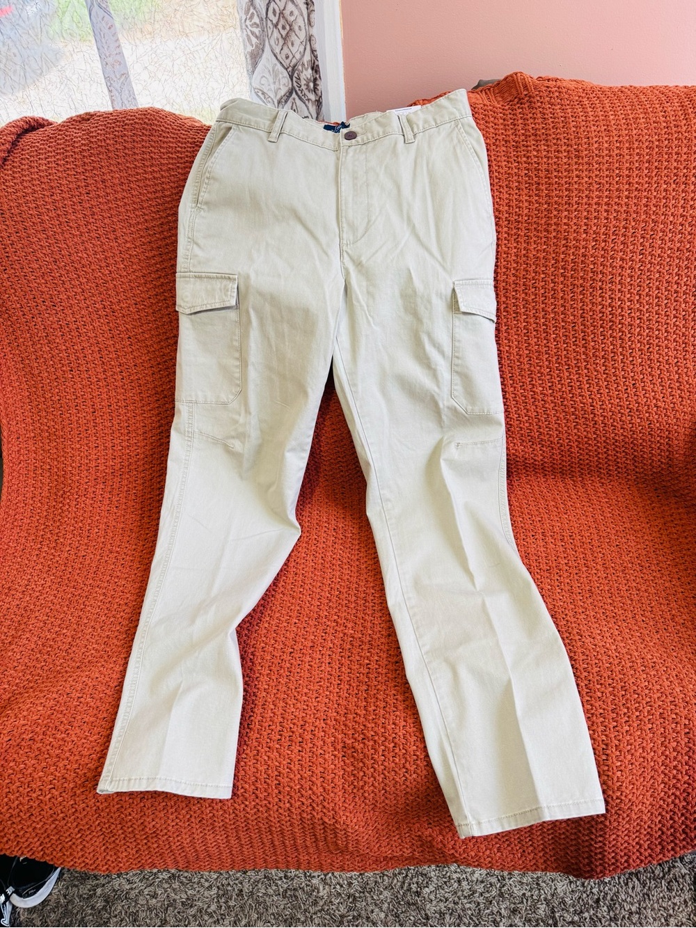 George Light Beige Men's Cargo Pants